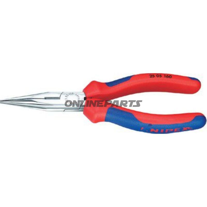 Flat Nose Pliars Gerade 160Chrome 2K Griff