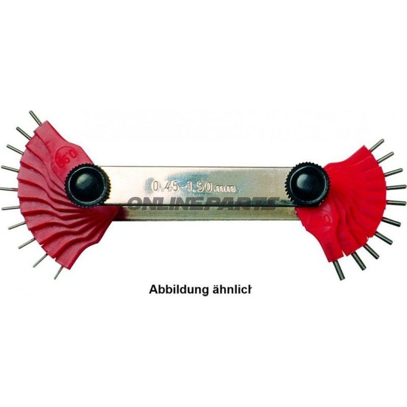 Injector Nozzle Measure16 Sheet 1.50-3.00 Mm