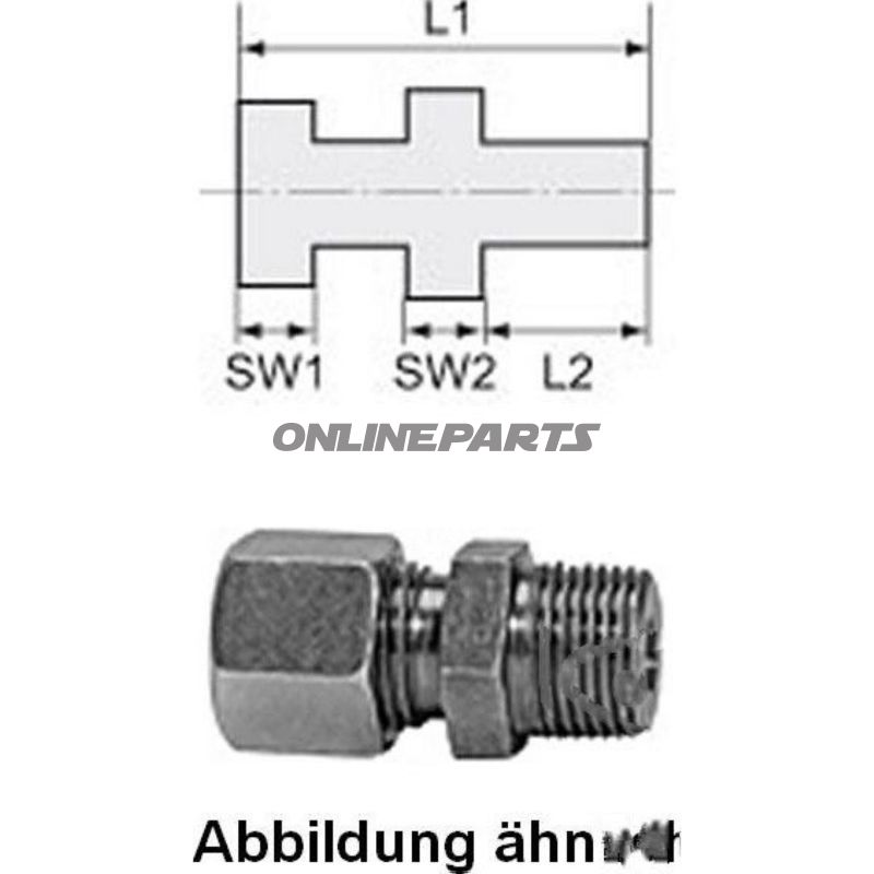 Ermeto-Screw Fittingge10 3/8