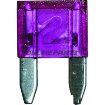 Mini Blade Fuse 3A Violetpack Of 50