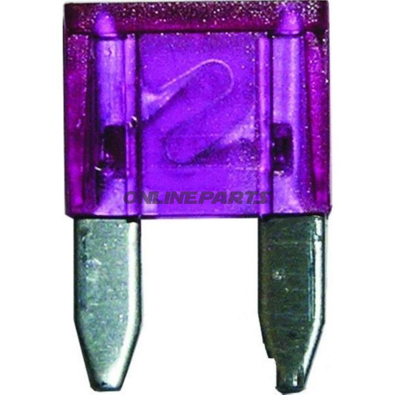 Mini Blade Fuse 3A Violetpack Of 50