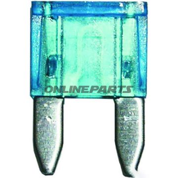 Mini Fuse 15A Blue50 Pieces