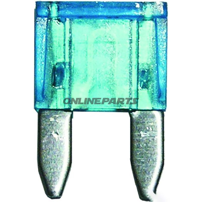 Mini Fuse 15A Blue50 Pieces