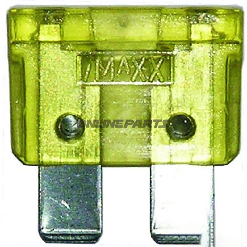 Blade Fuse 20A Yellowpack 100 Pieces See Also 1491687