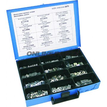 Speed Nut Assorted Box8670 200 Pieces