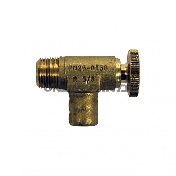 Compressor 3/8” Brass Drain Valvekompressor