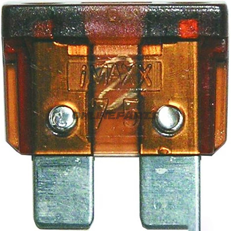 Blade Fuse 7.5A Brownpack 100 Pieces See Also 1491760