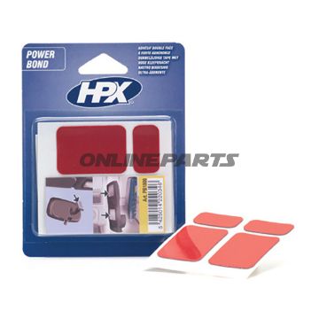 Klebepads Doppelseitig Blackcont:2X 40X27mm+2X 27X15mm