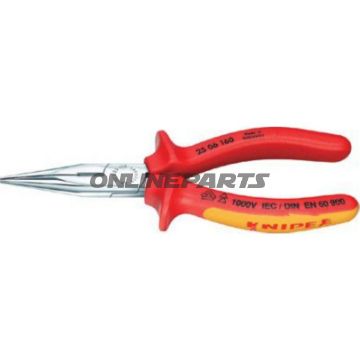 Flat Nose Pliars Ger 160Vdechrome 2K Griff