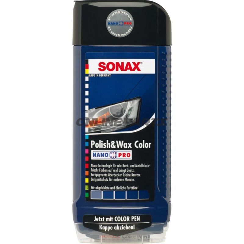 Polish & Wax Color 500 Mlnano Blue Son