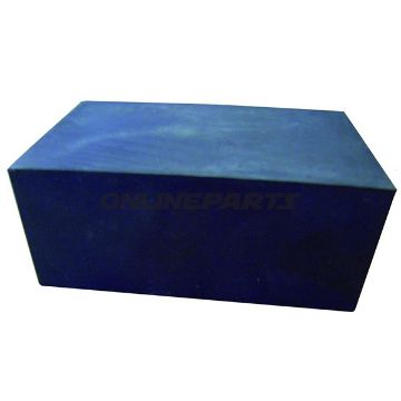 Rubber Block For. Lifting Platforms75x120x50 Mm