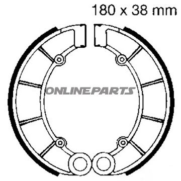 Ebc Bremsebakker Med Fjedrealtn 7860166