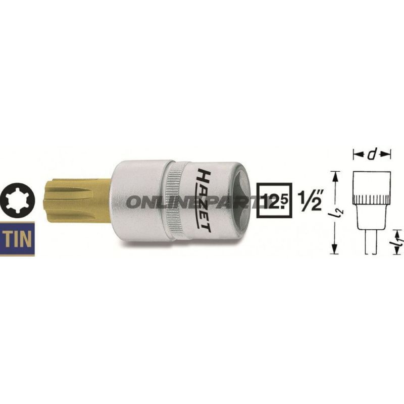 Insert Ribe 1/2 M12length 63Mm