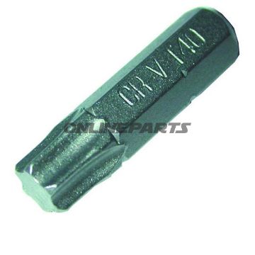 Bit Torx T7 1/4 6 Kantlength 25Mm 1/4=6.3Mm