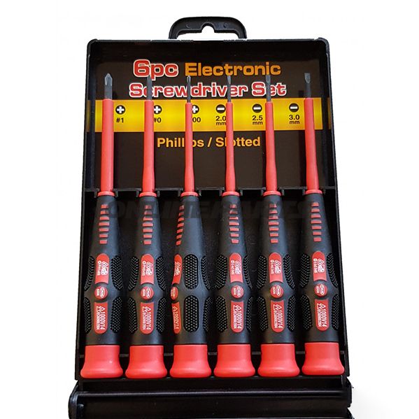Micro Precision Screwdriver Set6 Piece In Case Jmp