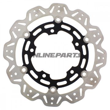 Brake Disc Vee Front Ebcvee Rotor Black