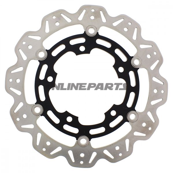 Brake Disc Vee Front Ebcvee Rotor Black