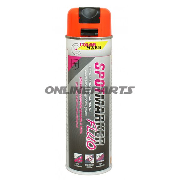 Markierungsspray 500 Mlspotmarker Leuchtorange