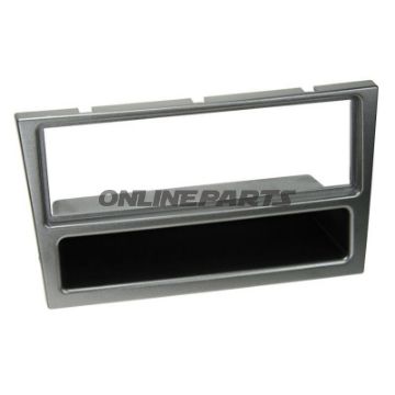 Radioblende 2-Din Alumit Fach