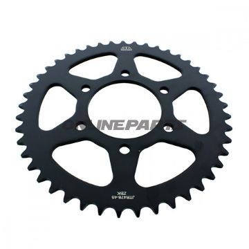 Rear Sprocket 45 Tooth Pitch 520 Blackinner Diameter 080 Bolt Spacing 104