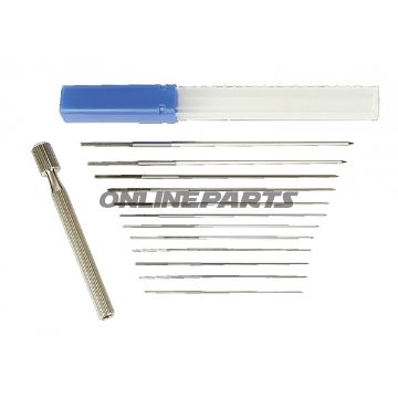 Nozzle Reamer Kit12 Peice 0.6-1.9 Mm