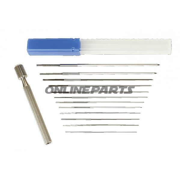 Nozzle Reamer Kit12 Peice 0.6-1.9 Mm