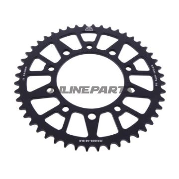 Rear Sprocket Aluminium 48 Tooth Pitch 520 Blackjt Inner Diameter 112 Bolt Spacing 138