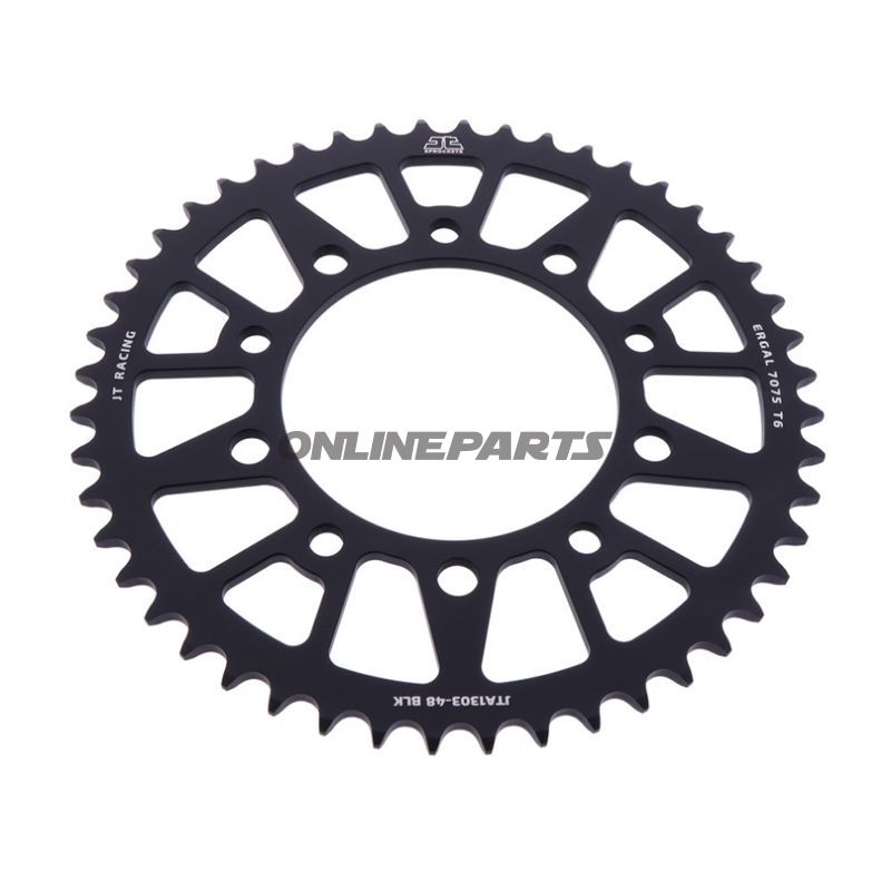 Rear Sprocket Aluminium 48 Tooth Pitch 520 Blackjt Inner Diameter 112 Bolt Spacing 138