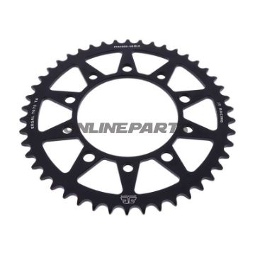 Rear Sprocket Aluminium 46 Tooth Pitch 520 Blackjt Inner Diameter 112 Bolt Spacing 138
