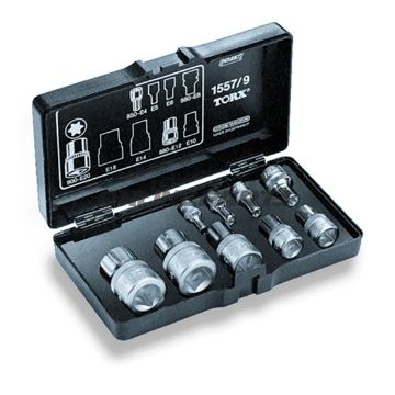 Torx-Kit 9Tlg. For.Aussen
