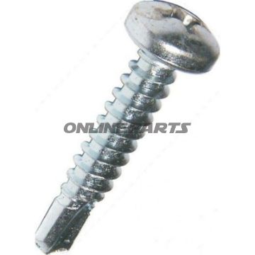 Self Drill Screws 4.2X13 Plated 7504 M100 Pieces