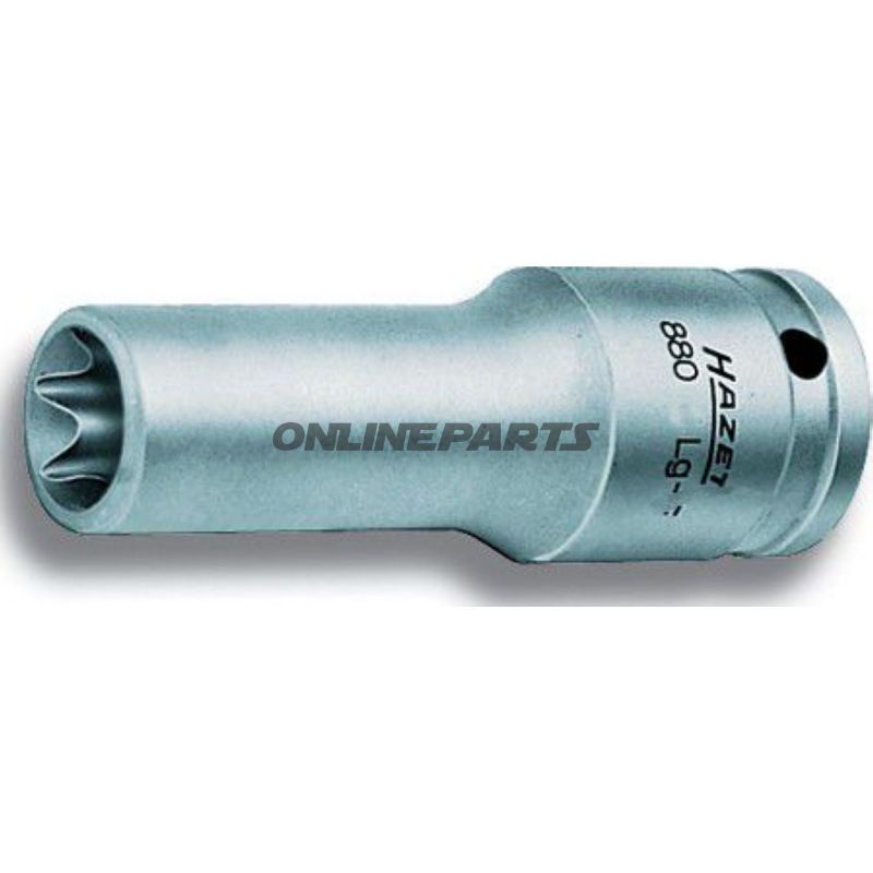 Socket Torx 3/8 E12long