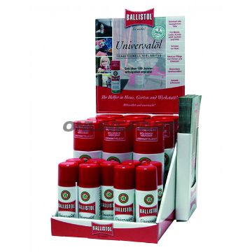 Universaloel-Displ9x50ml+9X200ml Ballistol