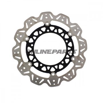 Brake Disc Vee Front Ebcblack