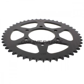 Zbk Rear Sprocket 46Tooth Pitch 520 Blackinner Diameter 080 Bolt Spacing 104