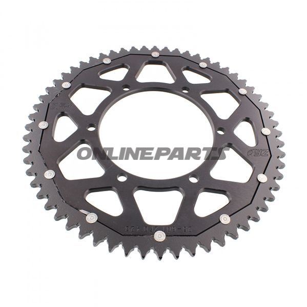Rear Sprocket Dual 60 Tooth Pitch 428 Blackzf Inner Diameter 108 Bolt Spacing 123