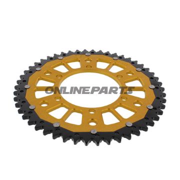 Rear Sprocket Dual 50 Tooth Pitch 525 Goldzf Inner Diameter 106 Bolt Spacing 125