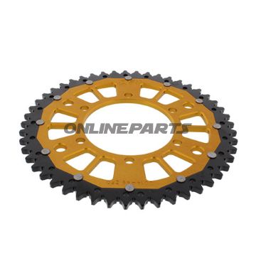 Rear Sprocket Dual 49 Tooth Pitch 525 Goldzf Inner Diameter 106 Bolt Spacing 125
