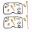 Carburettor Repair Kit Keysterfull Set