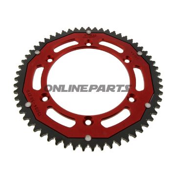 Rear Sprocket Dual 59 Tooth Pitch 428 Redzf Inner Diameter 136 Bolt Spacing 156