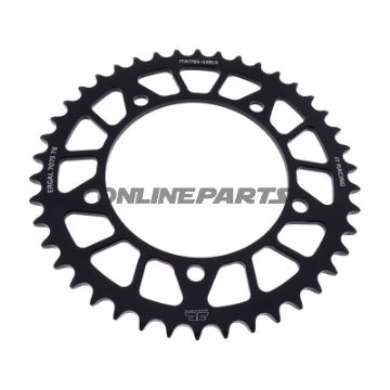 Rear Sprocket Aluminium 42 Tooth Pitch 520 Blackjt Inner Diameter 120 Bolt Spacing 140