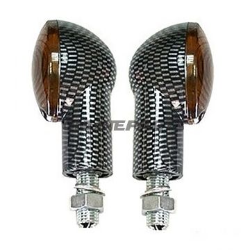 Indicator Cateye Jmpshort Smoked Glass Housing Carbon