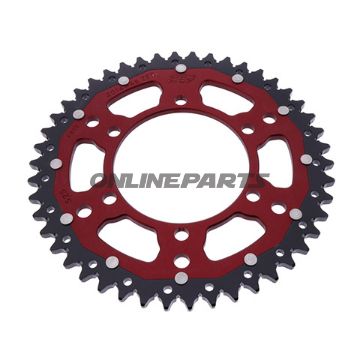 Rear Sprocket Dual 46 Tooth Pitch 525 Redzf Inner Diameter 106 Bolt Spacing 125