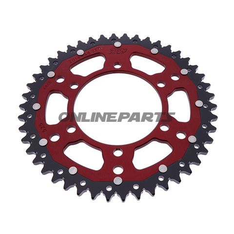 Rear Sprocket Dual 46 Tooth Pitch 525 Redzf Inner Diameter 106 Bolt Spacing 125