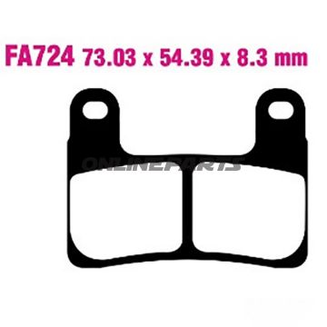 Brake Pads Sintered Hh Ebcaltn 7870301