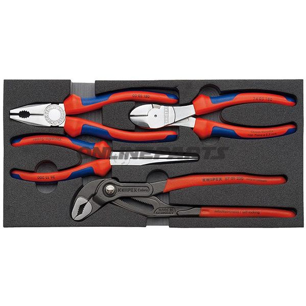 Knipex Plier Set In Foam Inserthigh Quality 4-Piece
