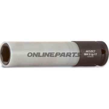 Kraft-Stecknuss 6 Kant 1/2 Zoll 17 Mm Hazetummantelt Length 130 Mm