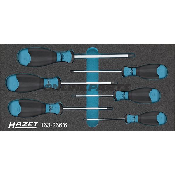 Tool Kit In Einlageschraubendr Six-Part Hazet