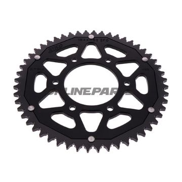 Rear Sprocket Dual 52 Tooth Pitch 428 Blackzf Inner Diameter 076 Bolt Spacing 100