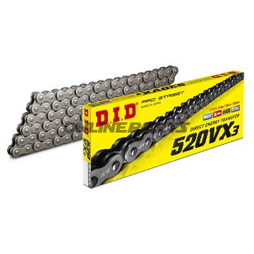 Did X-Ring Chain 520Vx3/122Open Chain With Rivet Link